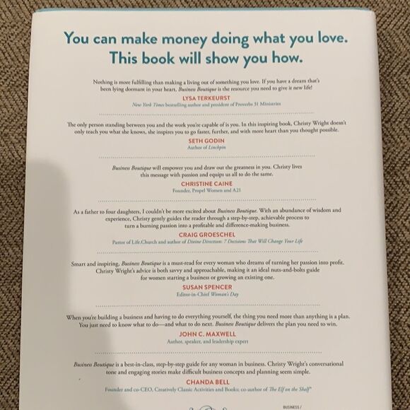 Business Boutique Book - Picture 2 of 6